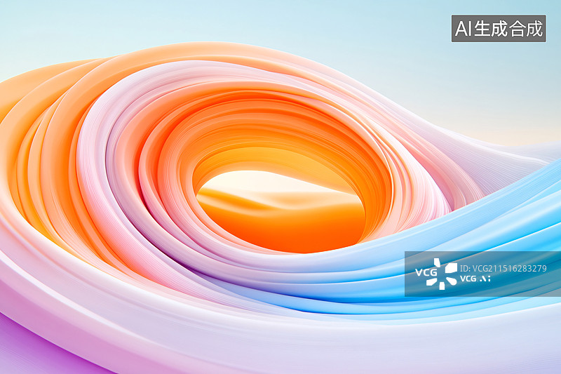 【AI数字艺术】蓝色会议kv主视觉活动主画面背景设计图片素材