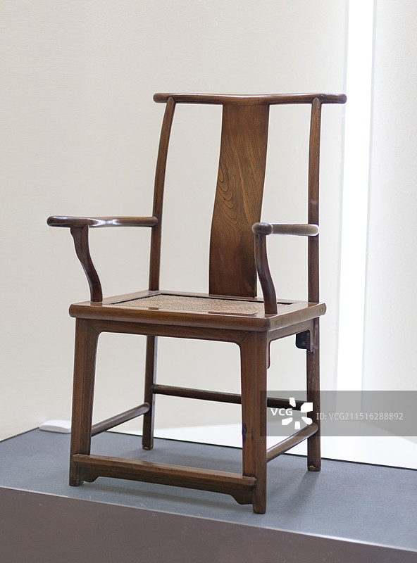 四出头官帽椅 明 苏州博物馆西馆图片素材