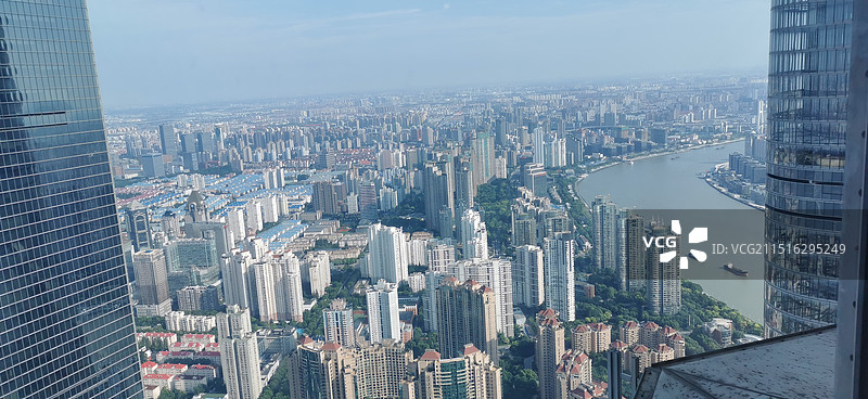 上海金茂大厦88层观光厅图片素材