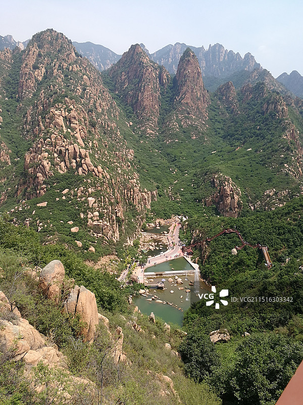 秦皇岛抚宁区冰塘峪长城风情大峡谷景区图片素材