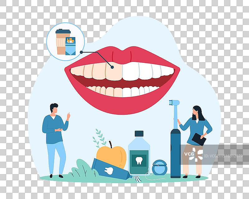 牙釉质美白小人研究图表图片素材