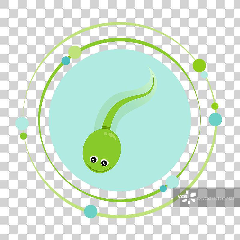 蝌蚪图标图片素材