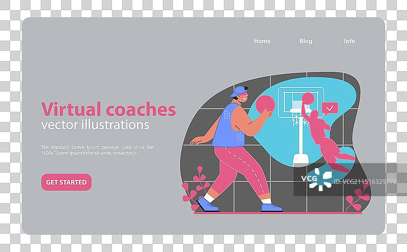 在虚拟指导下掌握你的跳投图片素材