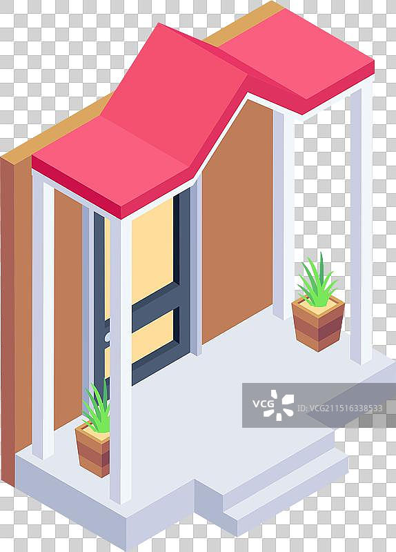 最新的2.5D门槛图标图片素材