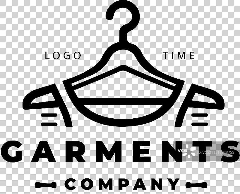 抽象背心设计logo图片素材