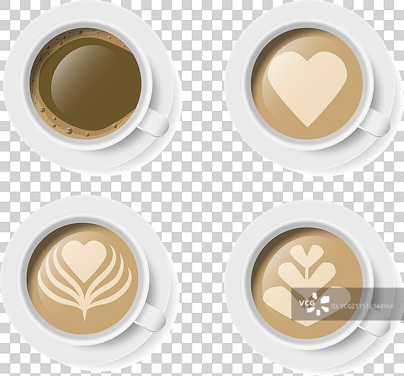 咖啡拉花图片素材