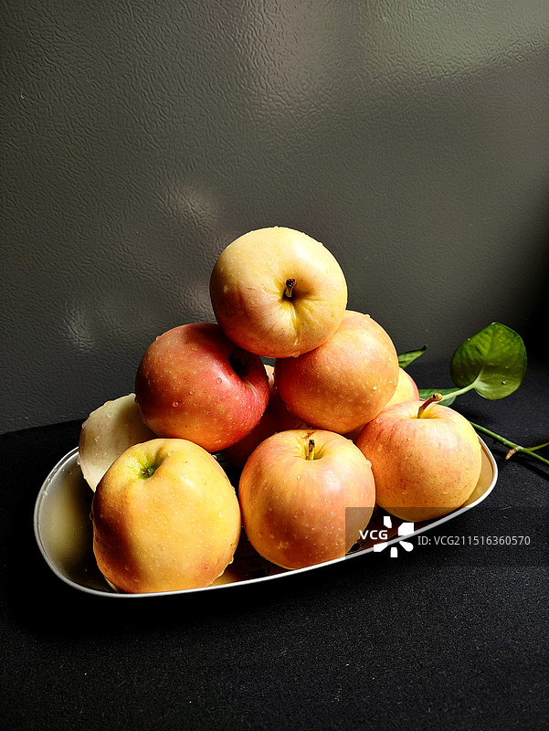 嗄啦苹果之二图片素材