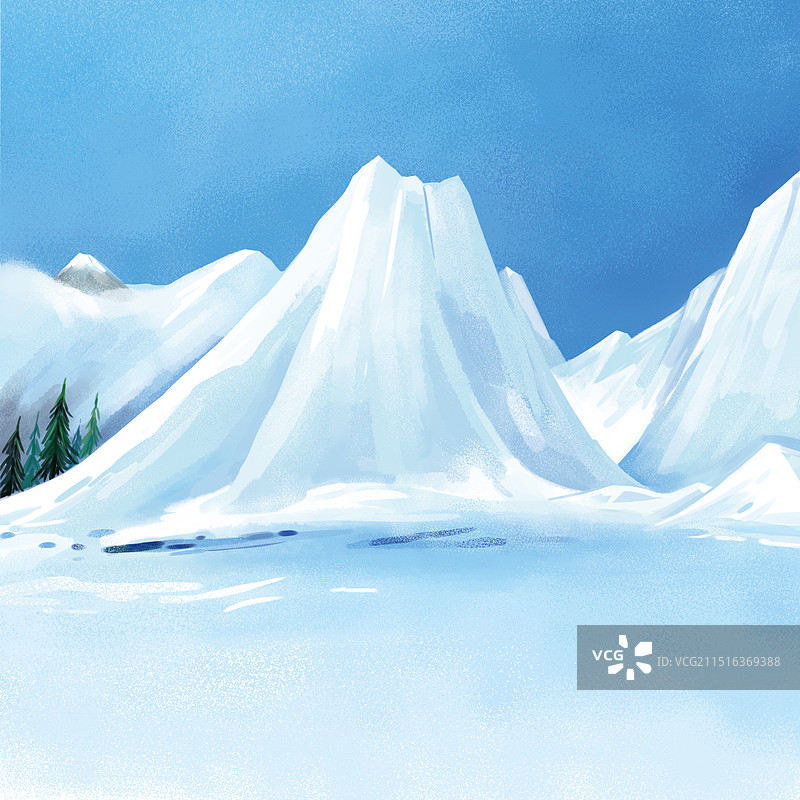 雪山图片素材