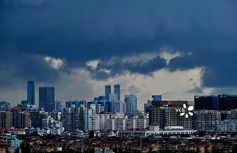 城市的天空图片素材