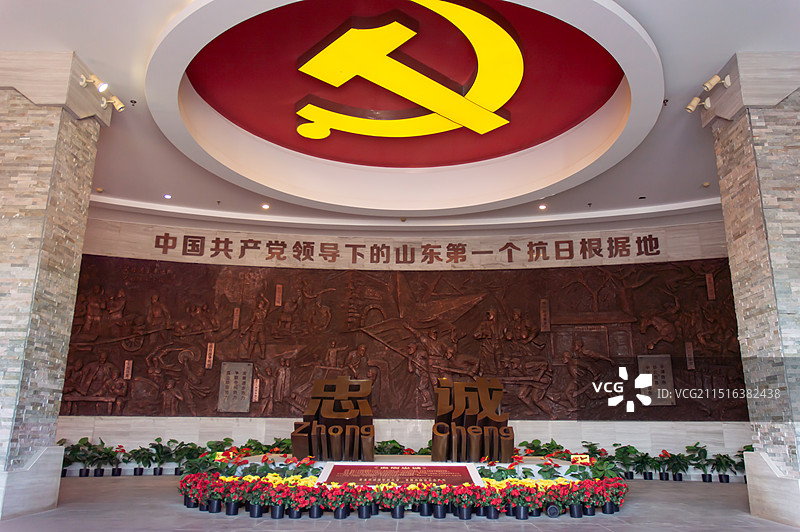 德州乐陵冀鲁边区革命纪念园图片素材