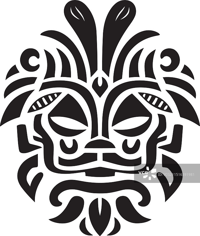 达雅克图案文化遗产图形图片素材