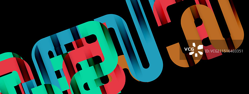 线条抽象字母风格的背景设计图片素材