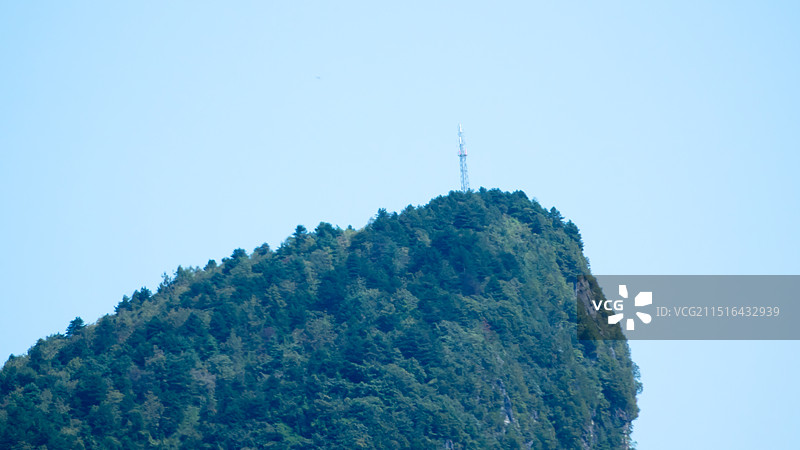 中国四川剑门关山地风景图片素材