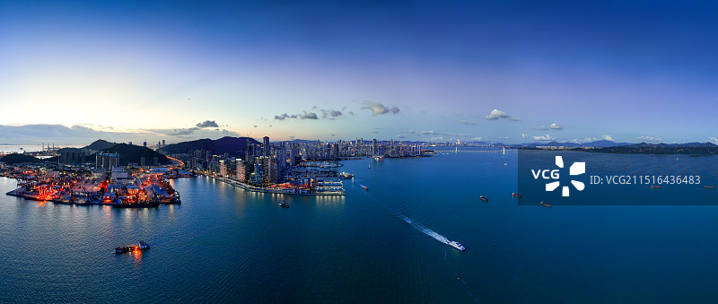 蛇口港风光图片素材