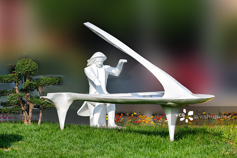 钢琴家图片素材