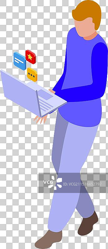 项目经理管理社交媒体图片素材