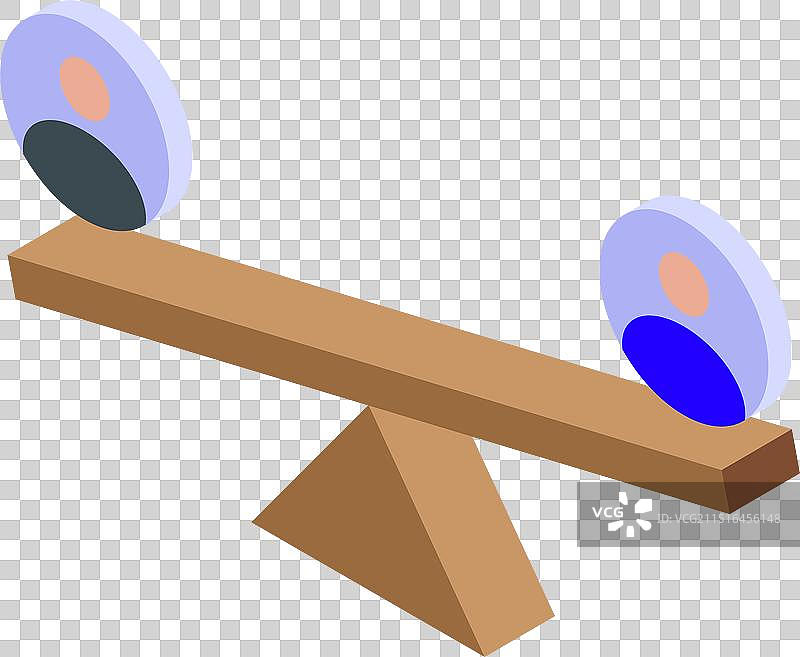 跷跷板平衡商业人士图标图片素材