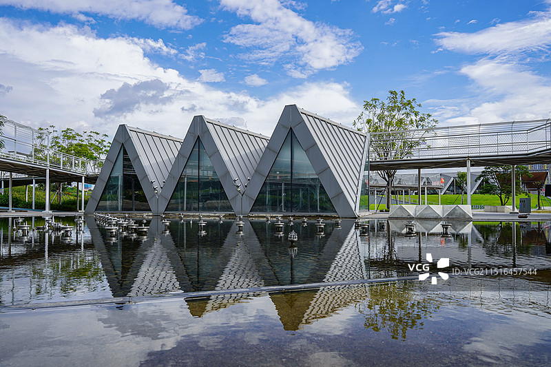 深圳光明区左岸科技公园图片素材