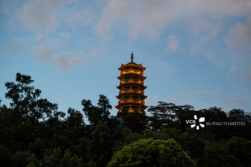 深圳光明区红花山公园图片素材