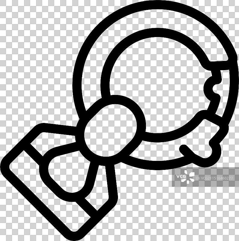 宠物项圈：狗狗服从训练设备图标图片素材