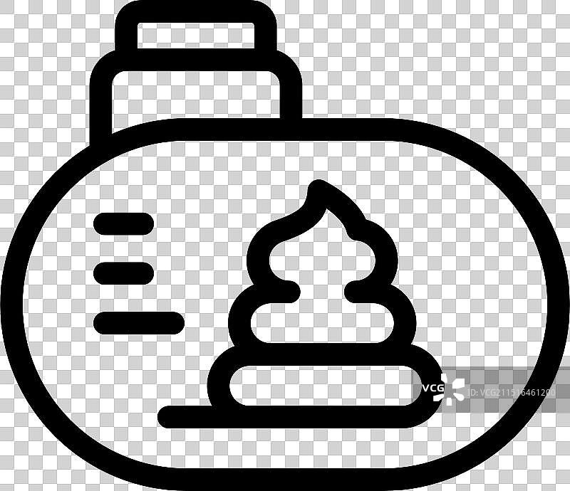 机器分析粪便样本用于医疗图片素材