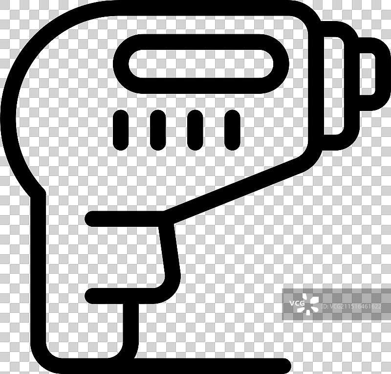 DIY项目用电动手钻图标图片素材