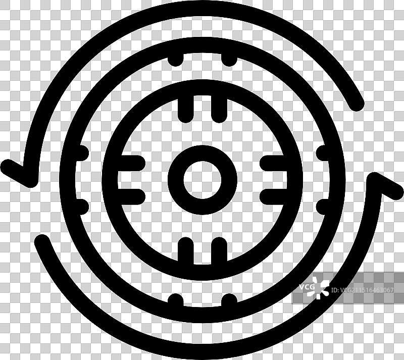 展示回收和可持续的循环经济图片素材