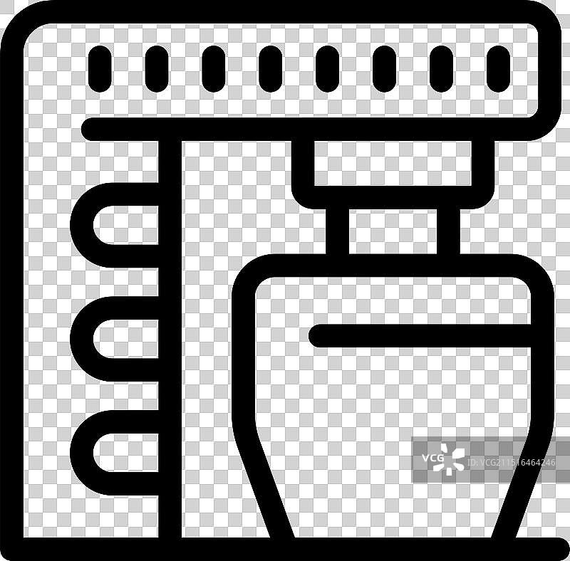 带搅拌碗的专业立式搅拌机图片素材