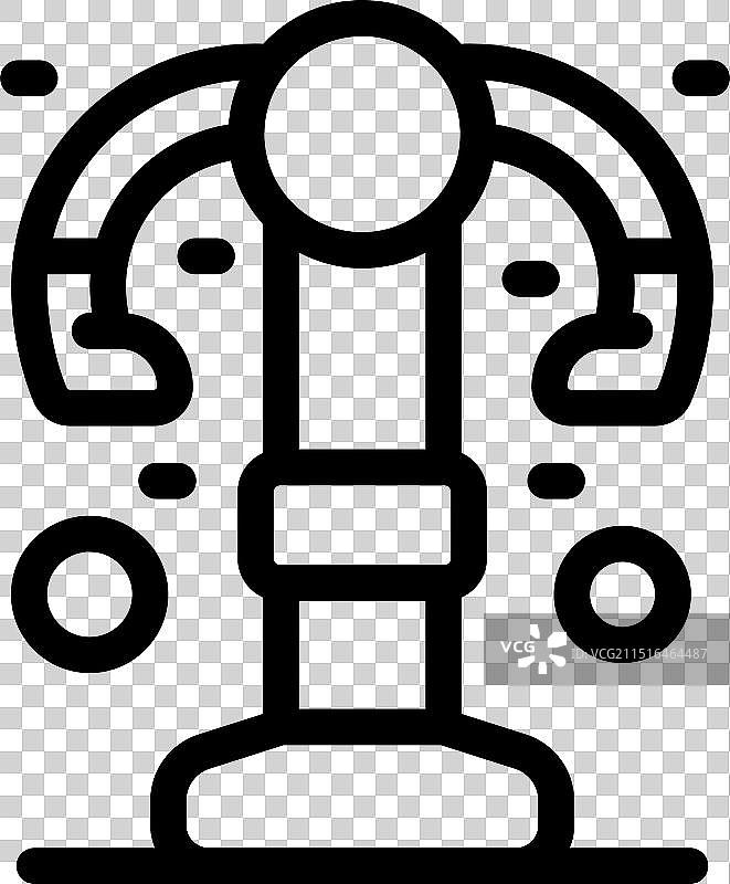 拳击手训练：带移动重物的沙袋图片素材