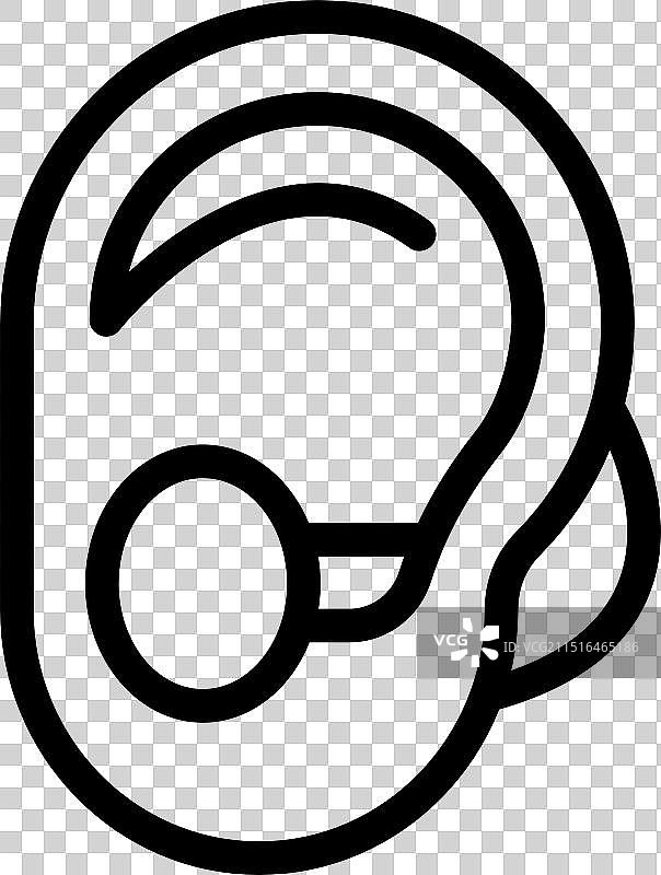 工业穿孔球闭合环人体饰品图片素材