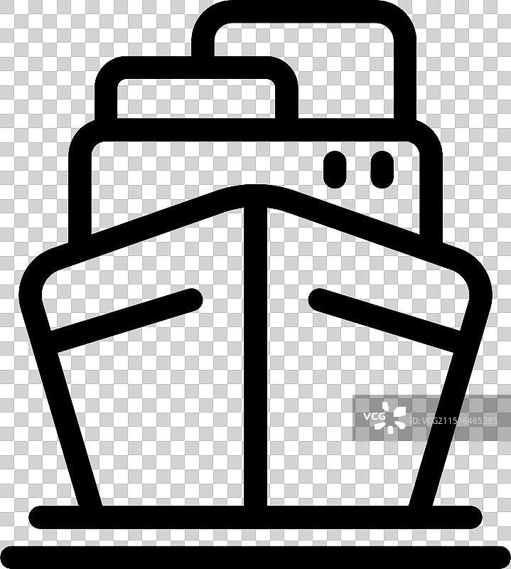 大型货船海上货物运输图片素材