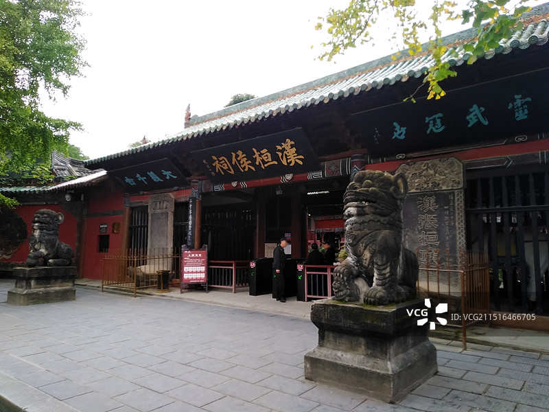 阆中张飞庙图片素材