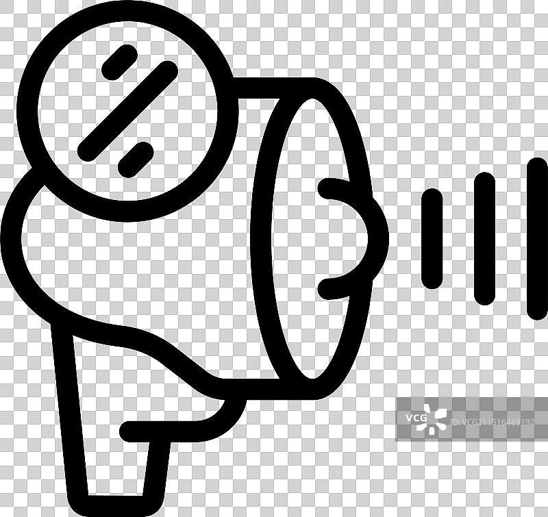 扩音器宣传大折扣百分比图片素材