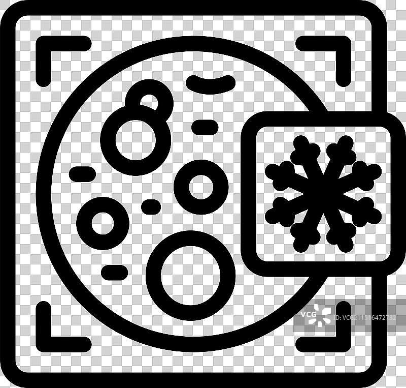 冷冻生物样本的实验室设备图片素材