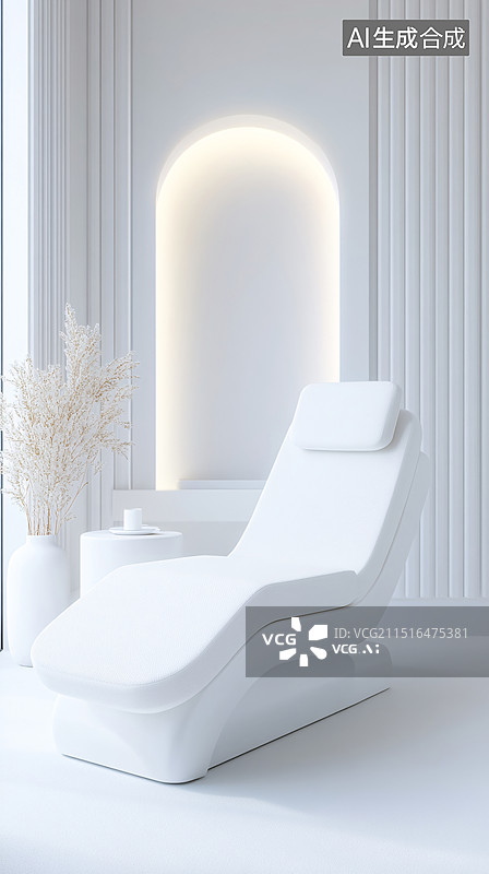 【AI数字艺术】室内办公室办公椅人体工学椅三维渲染插图图片素材