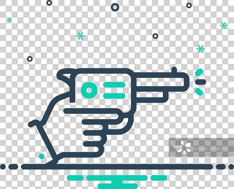 发令枪图片素材