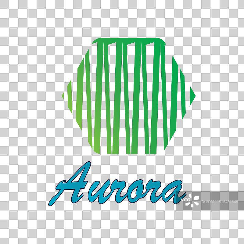 极光Logo设计图片素材