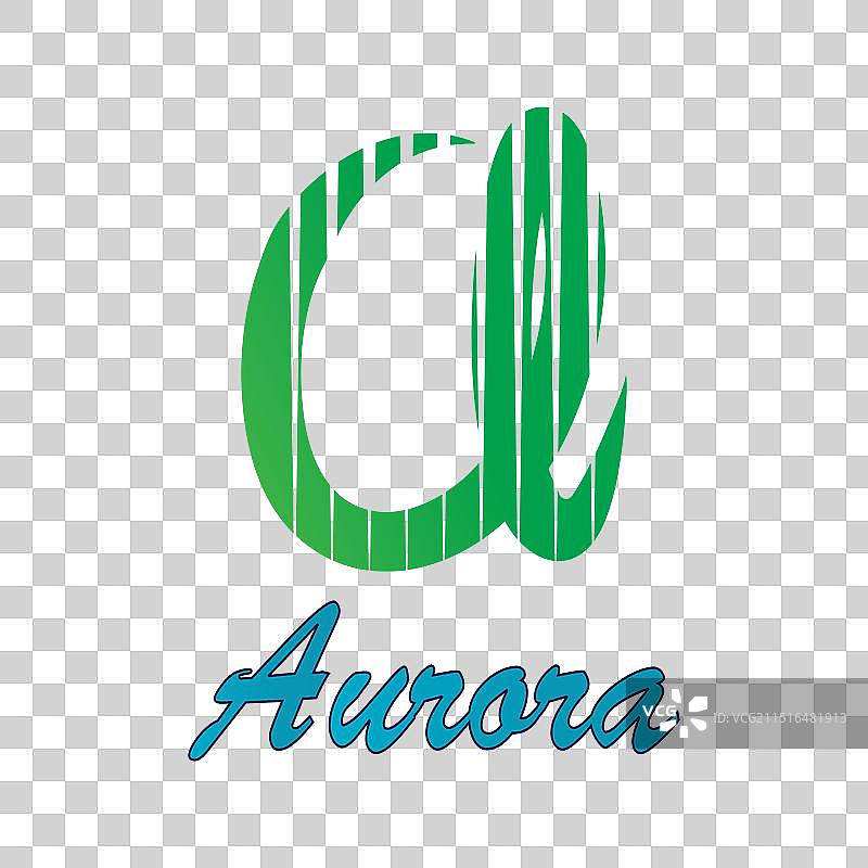 极光Logo设计图片素材