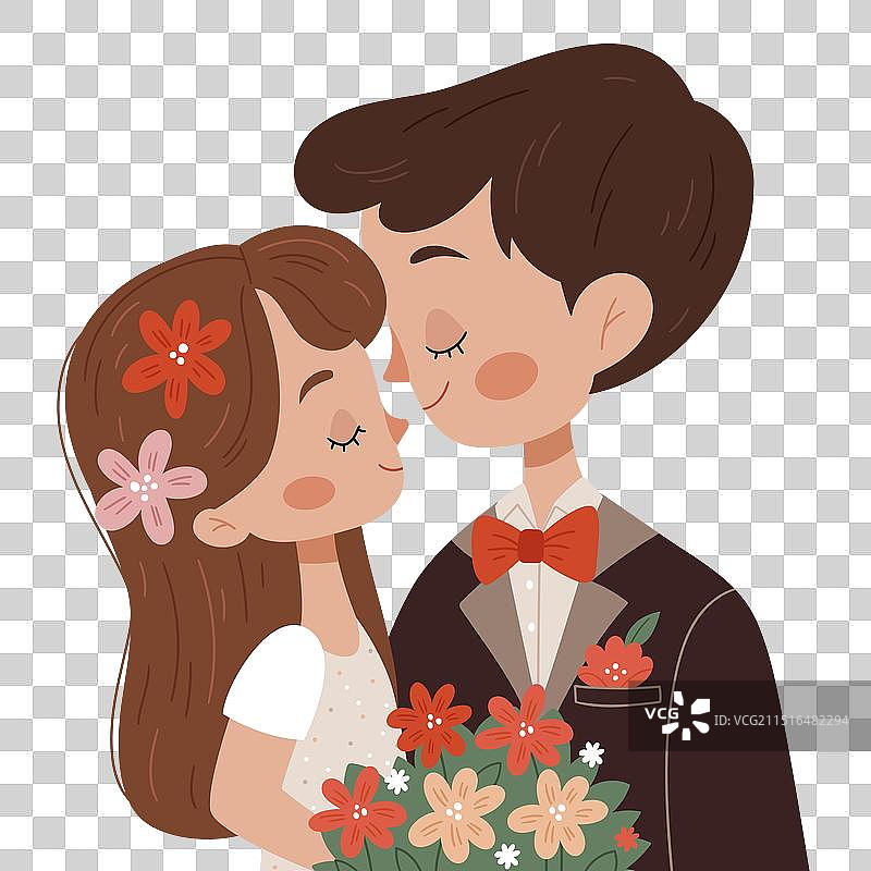 精美婚礼请柬图片素材