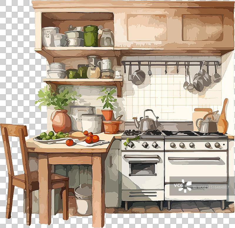 乡村美食剪贴画图片素材