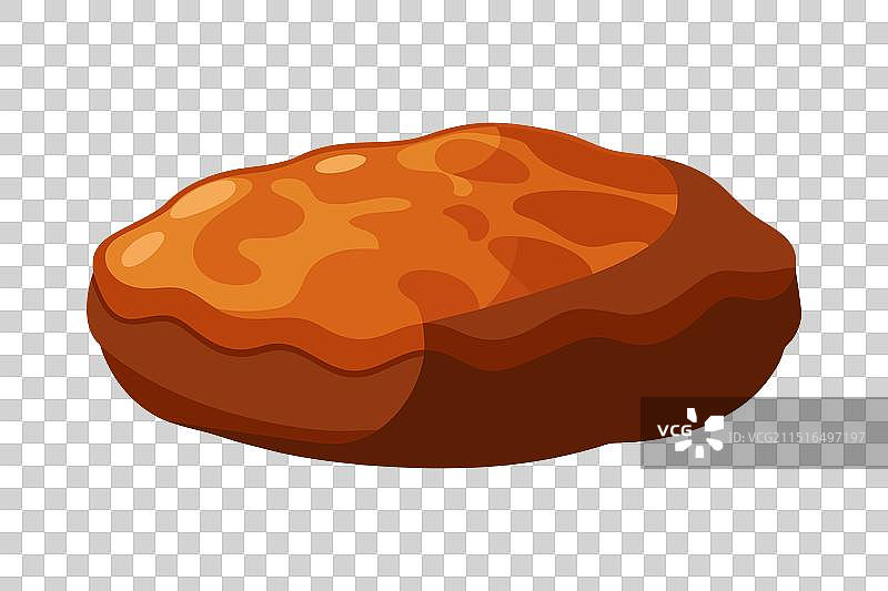 白色背景上的红糖块图片素材