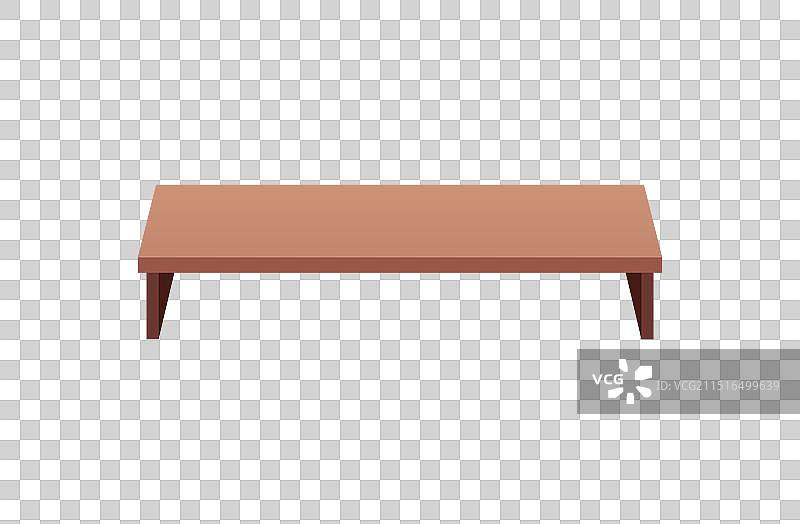 空棕色家具设计图片素材