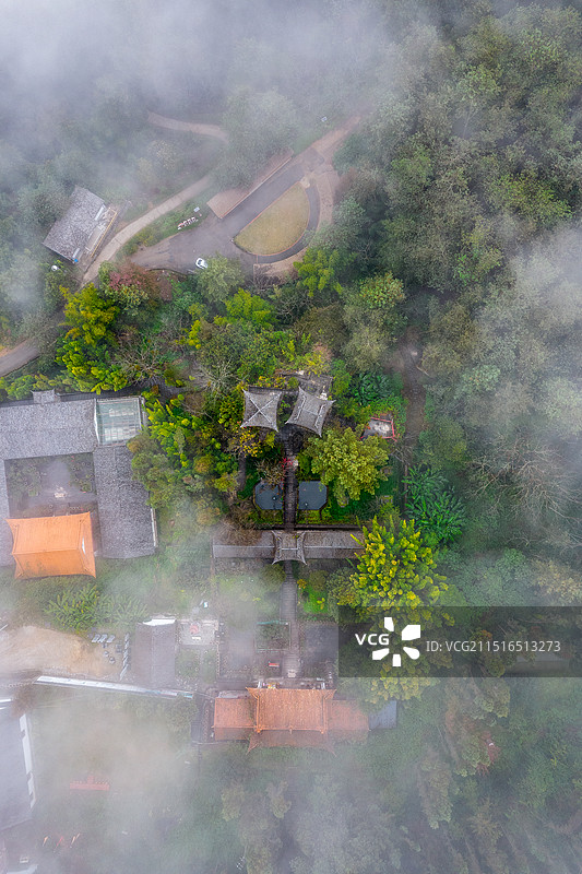 中国云南省临沧市永德县石洞寺图片素材