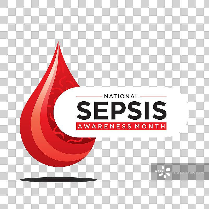 九月是败血症意识宣传月图片素材