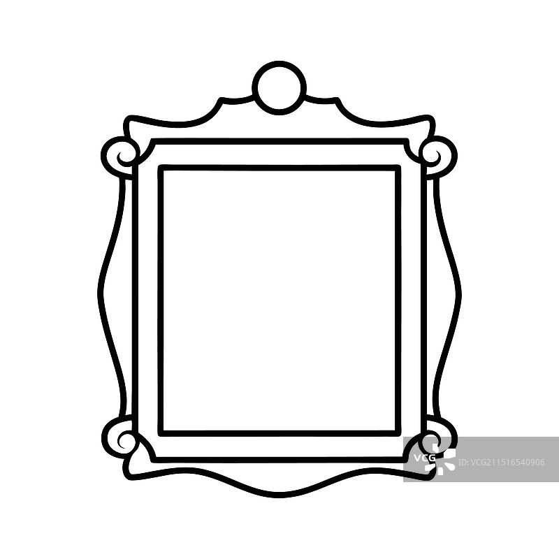帧轮廓图片素材