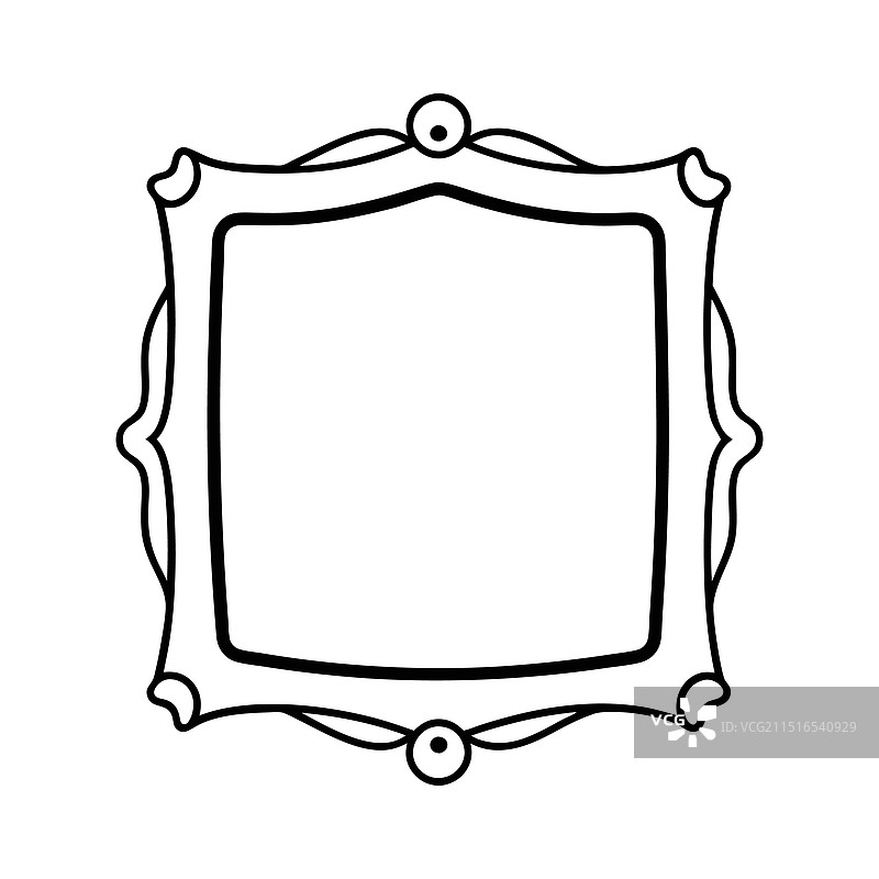 帧轮廓图片素材