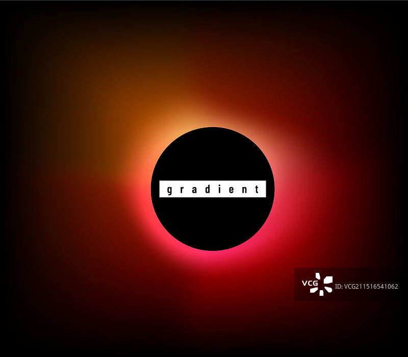 圆形渐变背景光圈图片素材