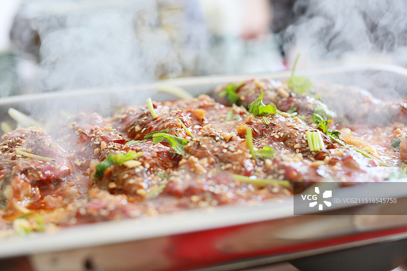 香烤华子鱼图片素材