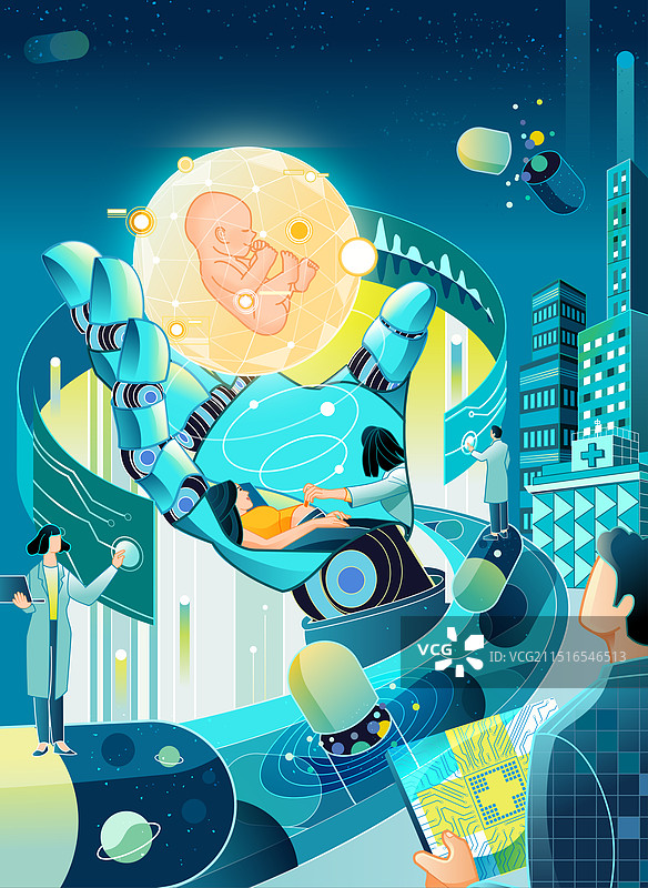 数字医疗图片素材