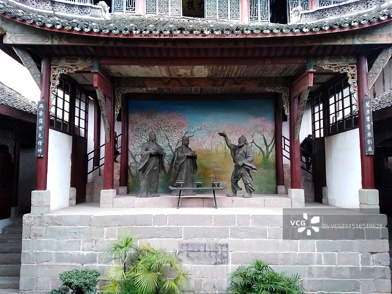 云阳张飞庙图片素材